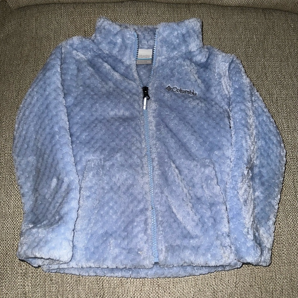 Columbia Kids Light Blue Fleece Jacket